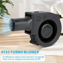 Carica l'immagine nel visualizzatore di Gallery, DBREAKS Ventilatore Radiale 12V con Controller Ventilatore a Turbina AC220V