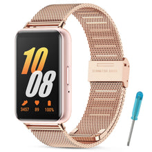 Carica l'immagine nel visualizzatore di Gallery, BDIG Metallo Cinturino Compatibile per Samsung Galaxy Fit 3,Cinturino in Acciaio Inossidabile per Samsung Galaxy Fit 3 O
