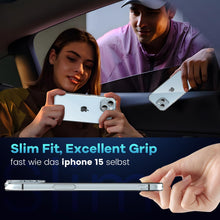 Carica l'immagine nel visualizzatore di Gallery, caslord Trasparente Cover ultra-sottile per iPhone 15
