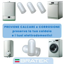 Carica l'immagine nel visualizzatore di Gallery, Polifosfati per Caldaia Ricarica, Cartucce Universali Bratek, Made in Italy