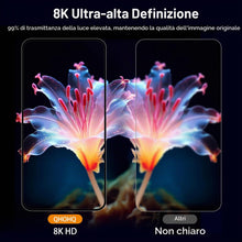 Carica l'immagine nel visualizzatore di Gallery, QHOHQ Vetro Temperato per iPhone 16 Pro + Pellicola Fotocamera, Grado Militare Pellicola Prottetiva, [Copertura Completa