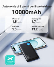 Carica l'immagine nel visualizzatore di Gallery, INIU Power Bank, Ultra Sottile 3A Ricarica Rapida 10000mA Powerbank