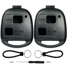 Carica l'immagine nel visualizzatore di Gallery, SUPALAND 2 Pezzi 2 Tasti Auto Guscio Chiave Telecomando Senza Lama Per Toyota Yaris Prado Corolla Celica RAV4 Avensis La