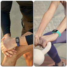 Carica l'immagine nel visualizzatore di Gallery, 5 Pezzis Cinturini Compatibile con Xiaomi Smart Band 8 Active e Redmi Smart Band 2, Cinturino in Silicone Morbido di Ric