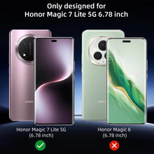 Carica l'immagine nel visualizzatore di Gallery, Coiwxmoi Pellicola Protettiva Idrogel per Honor Magic 7 Lite 5G [3 Pezzi], Trasparente HD Morbida TPU Protezione Schermo