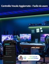 Carica l'immagine nel visualizzatore di Gallery, Lepro SE1 Striscia LED RGBIC 5M Smart WiFi