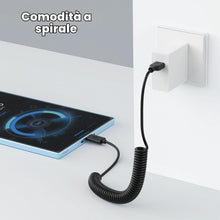 Carica l'immagine nel visualizzatore di Gallery, Cable Matters Cavo a spirale da USB-A USB-C, 1,2 m, 15 W