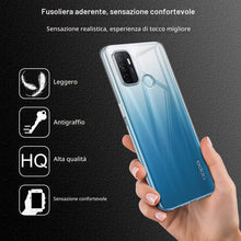 Carica l'immagine nel visualizzatore di Gallery, Captor Cover Trasparente per Oppo A53 / A53S, Custodia TPU in Silicone Flessibile Morbida e Sottile, Protezione Fotocame