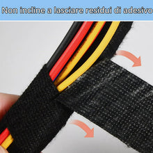 Carica l'immagine nel visualizzatore di Gallery, Diompirux 4 pezzi Nastro Isolante in Tessuto,nastro tessile autoadesivo per cablaggi,Nastro in Industriale,Nastro Adesiv
