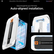 Carica l'immagine nel visualizzatore di Gallery, Spigen EZ Fit Vetro Temperato [2P] per iPhone 18 Pro, 17 Pro, iPhone 17
