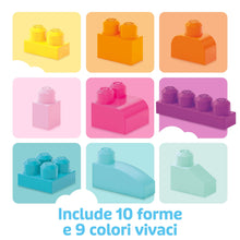 Carica l'immagine nel visualizzatore di Gallery, MEGA BLOKS Sacca Eco 60 Blocchi First Builders™ Rosa