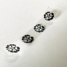 Carica l'immagine nel visualizzatore di Gallery, Bollino Adesivo per Targa Auto e Moto con Stemma Logo RI, Nero, 4 Pz