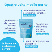 Carica l'immagine nel visualizzatore di Gallery, Magnesio Citrato in Polvere 600g - Per Muscoli, Nervi ed Equilibrio Elettrolitico* - Magnesio Elementare Ideale per Spor