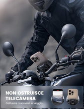 Carica l'immagine nel visualizzatore di Gallery, Lamicall Supporto Telefono Bicicletta [No Blocca Telecamera] 360° Rotazione