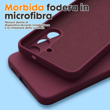 Carica l'immagine nel visualizzatore di Gallery, Cover per Samsung Galaxy S26 FE / S25 FE 5G - Bordeaux