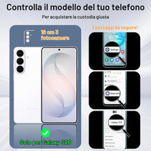 Carica l'immagine nel visualizzatore di Gallery, Per Samsung Galaxy S26, custodia magnetica, resistente agli urti, 2 pellicole protettive in vetro, con protezione comple