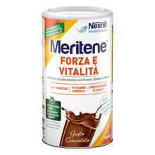 Carica l'immagine nel visualizzatore di Gallery, Meritene Forza &amp; Vitalità Gusto Cioccolato, Vitamine, Minerali, 270g