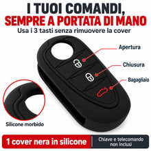 Carica l'immagine nel visualizzatore di Gallery, Cover Chiave Auto in Silicone Telecomando Compatibile con Alfa Romeo 147 156 159 Mito GTA GTO Brera Spider Giulietta Pro