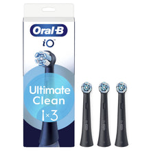Carica l'immagine nel visualizzatore di Gallery, Oral-B Testine di Ricambio iO Ultimate Clean, Nere, 3 Ricambi