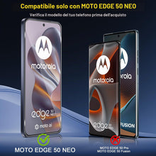 Carica l'immagine nel visualizzatore di Gallery, QULLOO Vetro Temperato per Motorola Moto Edge 50 Neo, 2 Pezzi Pellicola Vetro Protettiva e 2 Pezzi Pellicola Fotocamera,