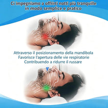 Carica l'immagine nel visualizzatore di Gallery, Bite Antirussamento Notturno, Dispositivo Anti Russamento - Bite Riutilizzabile Pronto all’Uso, Design Leggero e Confort