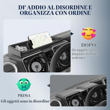 Carica l'immagine nel visualizzatore di Gallery, BIBIBO Organizer per console centrale per Suzuki Jimny JB64W JB74W 2018-2024, supporto per telefono, portacellulare, vas