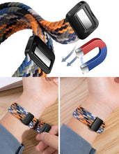 Carica l'immagine nel visualizzatore di Gallery, GIOPUEY Cinturini Compatibile con Xiaomi Redmi Watch 5 Active/5 Lite, Cinturino in Morbido Nylon Intrecciato [Unisex] [T