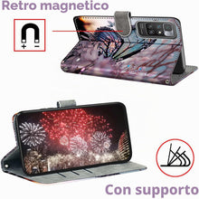 Carica l'immagine nel visualizzatore di Gallery, Cover per Samsung Galaxy A13 4G/5G custodia portafoglio Farfalla