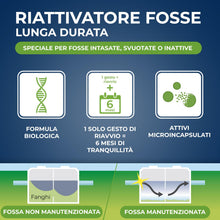Carica l'immagine nel visualizzatore di Gallery, STARWAX Riattivatore lunga durata per fosse settiche 500g