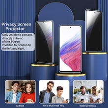 Carica l'immagine nel visualizzatore di Gallery, Vauki 2 Pezzi Privacy Vetro Temperato per OPPO A79 5G,Pellicola Protettiva Anti-Spy,Durezza 9H,Anti-Graffio,Senza Bolle,