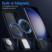 Carica l'immagine nel visualizzatore di Gallery, JETech Cover Magnetica Opaca per Samsung Galaxy S23, Nero