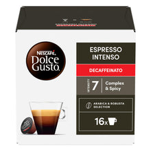 Carica l'immagine nel visualizzatore di Gallery, NESCAFÉ DOLCE GUSTO Espresso Intenso Decaffeinato Caffè 48 Capsule