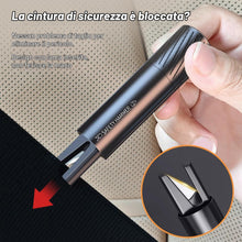 Carica l'immagine nel visualizzatore di Gallery, 3 Pezzi Martello Sicurezza Auto, Strumento Fuga 2 in 1