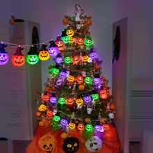 Carica l'immagine nel visualizzatore di Gallery, Decorazione per Halloween, per interni, 5 metri, 30 LED, con batteria a 30 LED, per Halloween, decorazione di Halloween,
