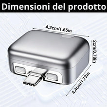 Carica l'immagine nel visualizzatore di Gallery, Adattatore di ricarica intelligente, 140 W, ricarica rapida, protezione da sovraccarico, disconnessione automatica, per 