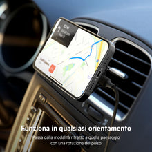 Carica l'immagine nel visualizzatore di Gallery, Belkin BoostCharge Supporto da auto magnetico per telefono, compatibile con MagSafe, iPhone 14/14 Plus, 13, 12, Pro, Max
