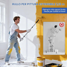 Carica l'immagine nel visualizzatore di Gallery, Rullo in Microfibra per Pittura da 23 cm con Asta di Estensione
