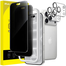Carica l'immagine nel visualizzatore di Gallery, JETech Privacy Pellicola Protettiva per iPhone 18 Pro Max, 2+2 Pezzi