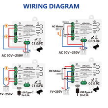 Carica l'immagine nel visualizzatore di Gallery, DieseRC Interruttore Intelligente Wi-Fi 2 canali Modulo Relè di Uscita Passivo AC 90V-250V 220V Controllo WIFI APP Eweli