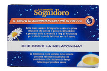 Carica l'immagine nel visualizzatore di Gallery, Camomilla Sogni d'oro solubile con melatonina, 16 Filtri, senza zuccheri e glutine, immediatamente solubile, facile da p