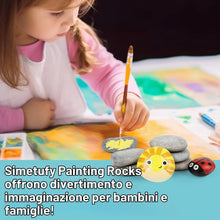 Carica l'immagine nel visualizzatore di Gallery, KAHEIGN 20 Pezzi Pietre per Pittura, 1,9KG 5-8CM Ciottoli Piatti per Dipinte Pietre Lisce Naturali Grandi Rocce di Fiume