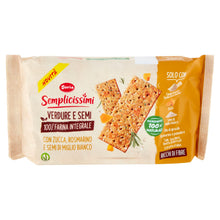 Carica l'immagine nel visualizzatore di Gallery, Semplicissimi Doria Crackers Zucca e Rosmarino e Semi di Miglio Bianco, 280g