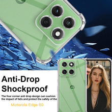 Carica l'immagine nel visualizzatore di Gallery, ISOI - Cover compatibile con Motorola Edge 60 Custodia, con Paraurti Airbag Antiurto Protezione Completa, Case Protettiv