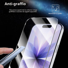 Carica l'immagine nel visualizzatore di Gallery, Coiwxmoi 2 Pezzi, Vetro Temperato per iPhone 17, 9H Durezza HD Trasparente Pellicola Prottetiva, Anti Graffio, Anti-Impr