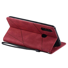 Carica l'immagine nel visualizzatore di Gallery, Cover per Galaxy A20S, Flip Caso in PU Pelle Case Cover Portafoglio Custodia per Samsung Galaxy A20S, [Kickstand] [Slot 