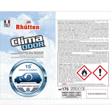 Carica l'immagine nel visualizzatore di Gallery, Clima Odor, Detergente Igienizzante e Disodorante per Clima Auto, Valvola Autobloccante, Agisce in 15 minuti, 175ml