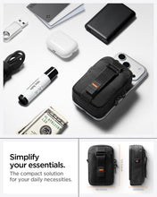 Carica l'immagine nel visualizzatore di Gallery, Spigen TinTap Zip MagFit Pouch Portafoglio Magnetico MagSafe &amp; Pixelsnap