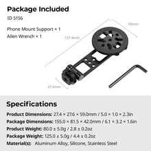Carica l'immagine nel visualizzatore di Gallery, SMALLRIG Supporto Magnetico per Telefono con Attacco Cold Shoe - 5156
