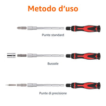 Carica l'immagine nel visualizzatore di Gallery, Amazon Basics Set di chiavi a cricchetto magnetiche e cacciaviti di precisione per elettronica, 73 unità, confezione da 