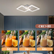 Carica l'immagine nel visualizzatore di Gallery, Homefire lampada da soffitto LED soggiorno design moderno 24W 4000K